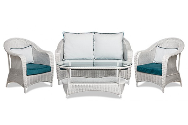 Комплект мебели LOUNGE White- мебель из ротанга